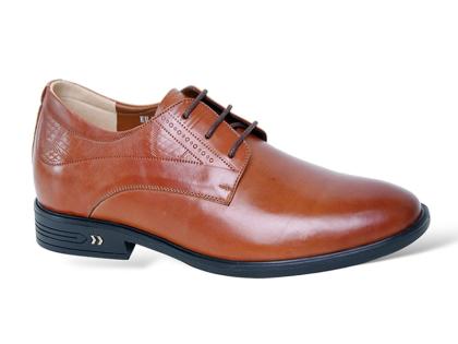 Giày cao 7cm buộc dây da thật