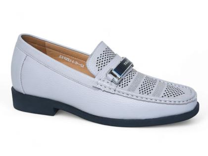 Giày cao 7cm đục lỗ thoáng khí da thật