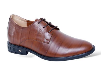 Giày cao 7cm màu nâu sần