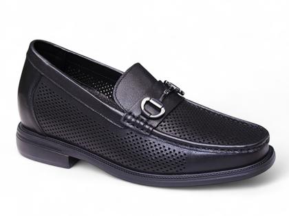 Giày cao 8cm da mềm đục lỗ thoáng khí