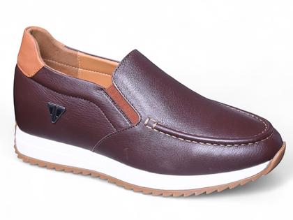 Giày da thật tăng chiều cao 8cm