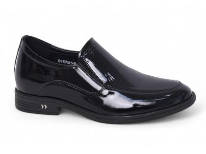 Giày cao 7cm đen bóng lịch lãm