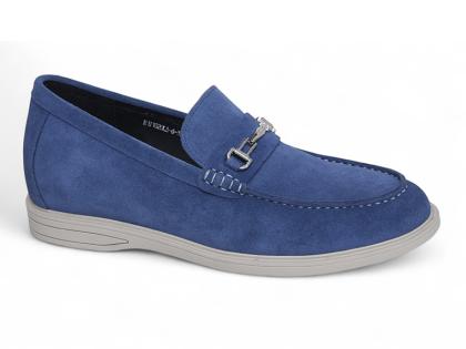 Giày cao nam 6cm màu xanh navy