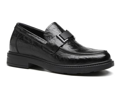 Giày cao nam 7cm da sần