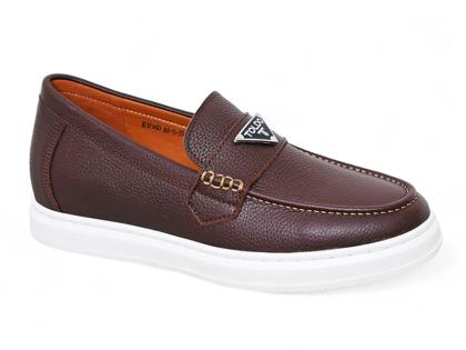 Giày cao 6cm màu nâu sần