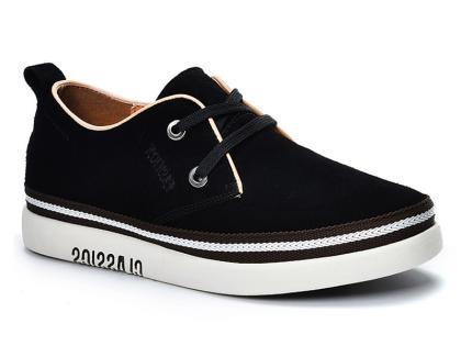 Giày tăng 6cm chiều cao da bò lộn