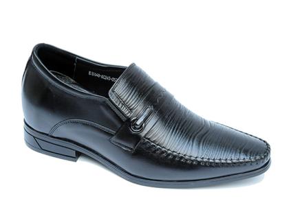 Giày khâu cao 7cm da bò ý