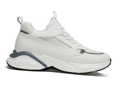 Giày cao thể thao 8cm màu trắng