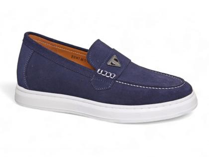 Giày nam tăng chiều cao 6cm da lộn