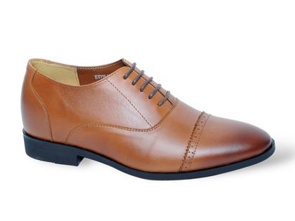 Giày tây nam cao 7cm da thật