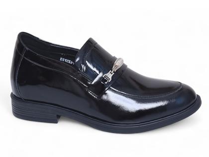 Giày cao 8cm đen bóng lịch lãm