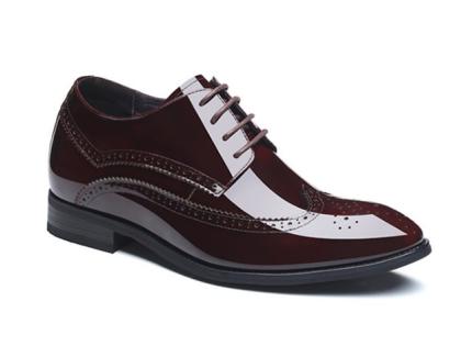 Giày cao 7cm màu đỏ rượu vang