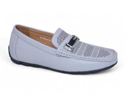 Giày mọi nam tăng 6cm đục lỗ thoáng khí
