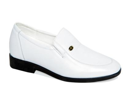 Giày cao 7cm màu trắng da mềm