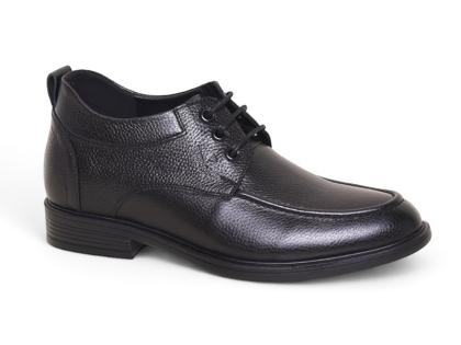 Giày cao nam 8cm đen sần