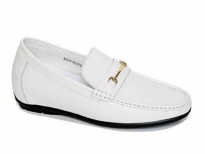 Giày mọi cao 6cm màu trắng sữa