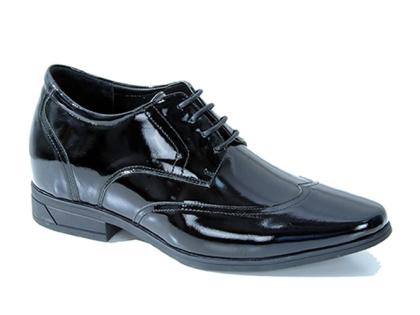 Giày nam oxford cao 7cm da bóng