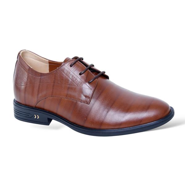 Giày cao 7cm màu nâu sần