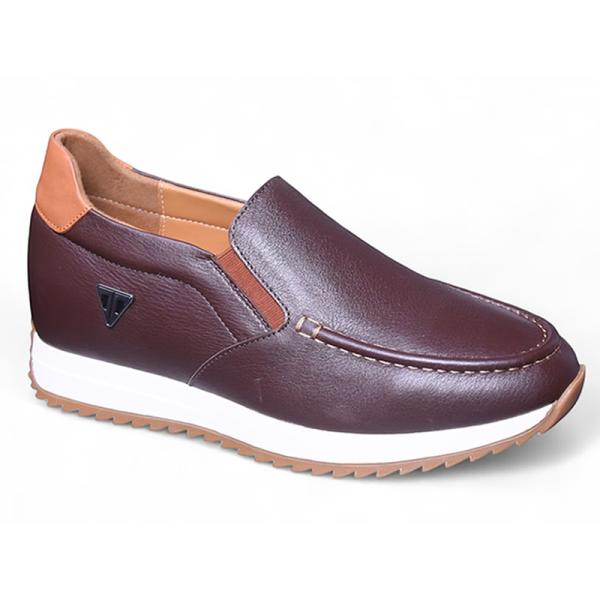 Giày da thật tăng chiều cao 8cm
