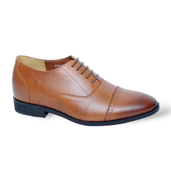 Giày tây nam cao 7cm da thật