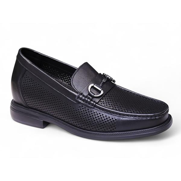 Giày cao 8cm da mềm đục lỗ thoáng khí