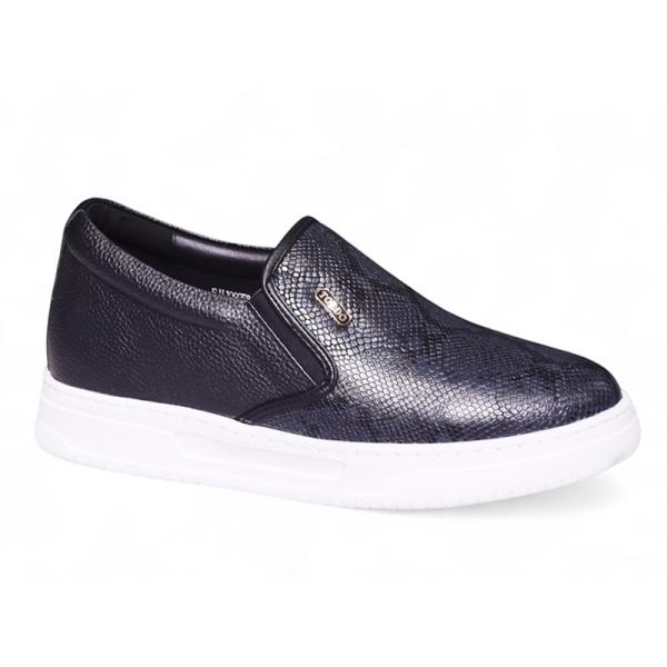 Giày cao nam 8cm slip on
