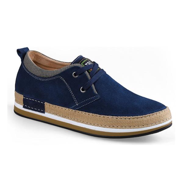 Giày cao nam 6cm da lộn