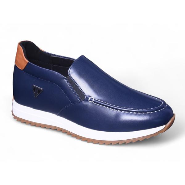Giày cao 8cm màu xanh navy