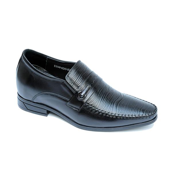 Giày khâu cao 7cm da bò ý