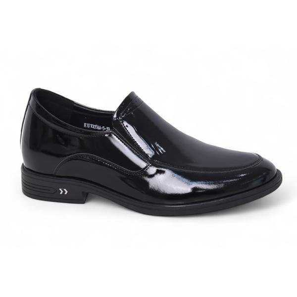Giày cao 7cm đen bóng lịch lãm