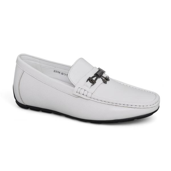 Giày mọi cao 6cm màu trắng siêu nhẹ