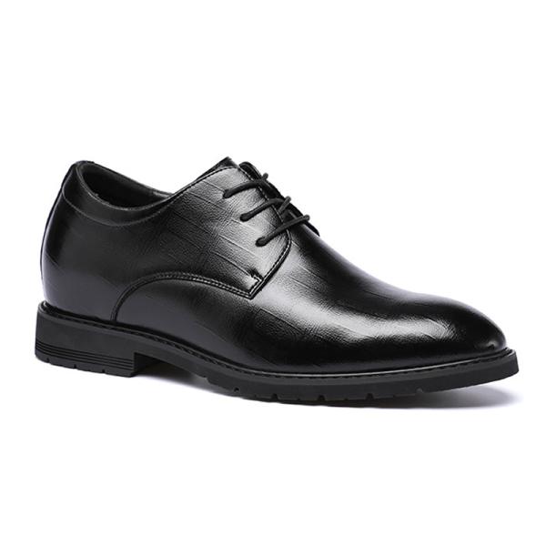 Giày nam cao 6cm da sần mềm