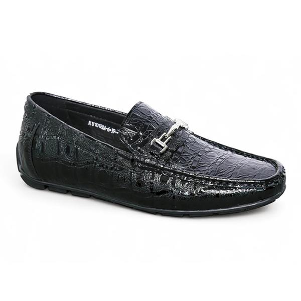Giày mọi cao 6cm vân cá sấu