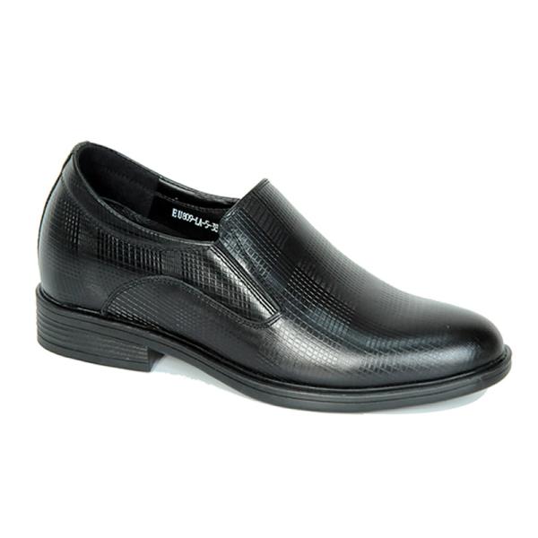 Giày cao nam 8cm da sần nhẹ