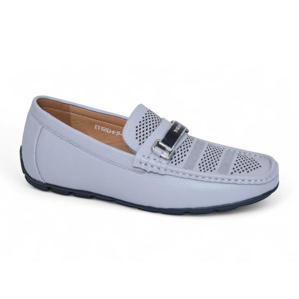 Giày mọi nam tăng 6cm đục lỗ thoáng khí