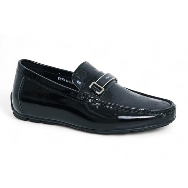 Giày mọi cao 6cm da bóng cao cấp