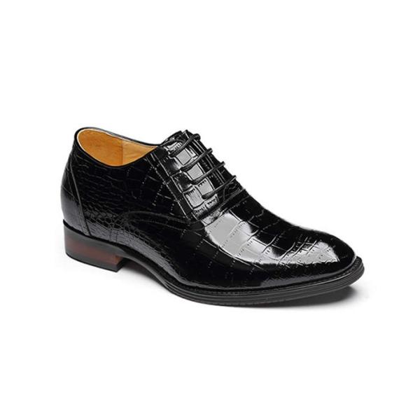 Giày nam vân cá sấu cao 7cm