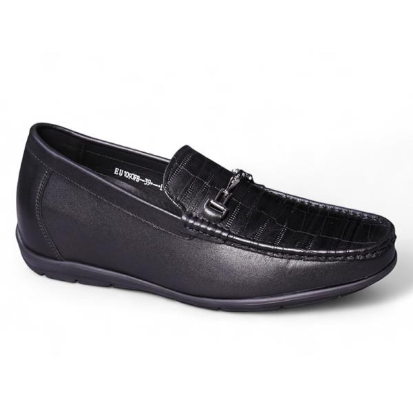 Giày cao 6cm da thật đế eva siêu nhẹ