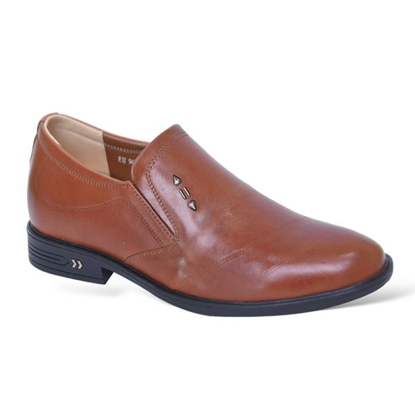 Giày cao 7cm màu nâu da bò