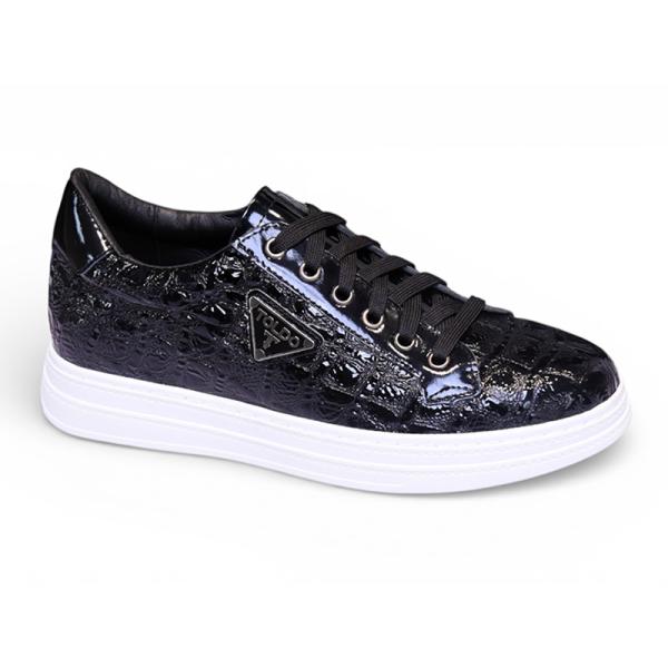 Giày cao 8cm thể thao da bóng