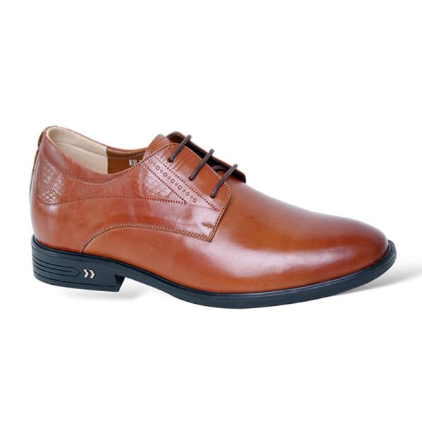 Giày cao 7cm buộc dây da thật