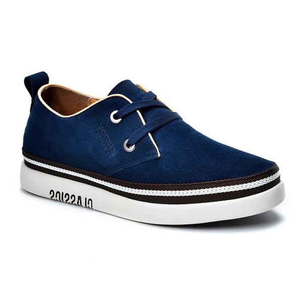 Giày cao nam da lộn mềm