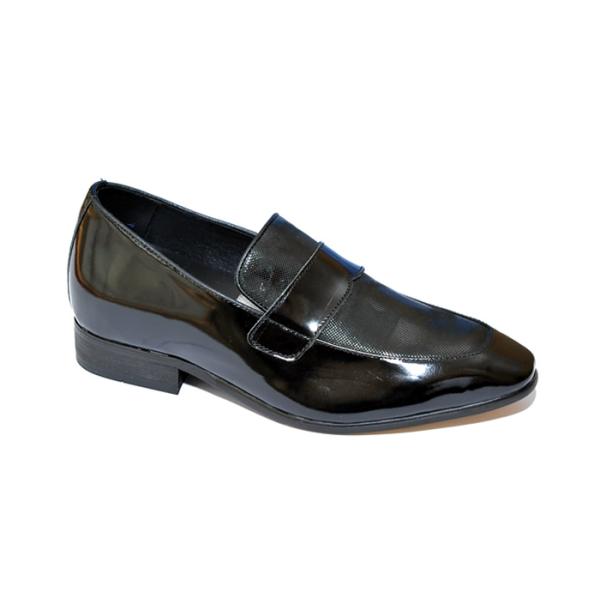 Giày cao nam 7cm phối da sần