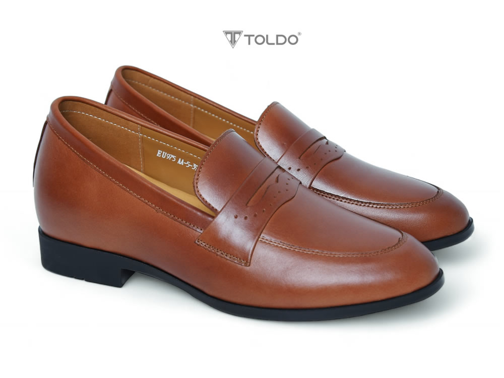 Giày loafer tăng 6cm chiều cao