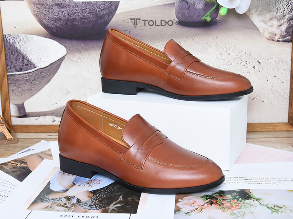 Giày loafer tăng 6cm chiều cao