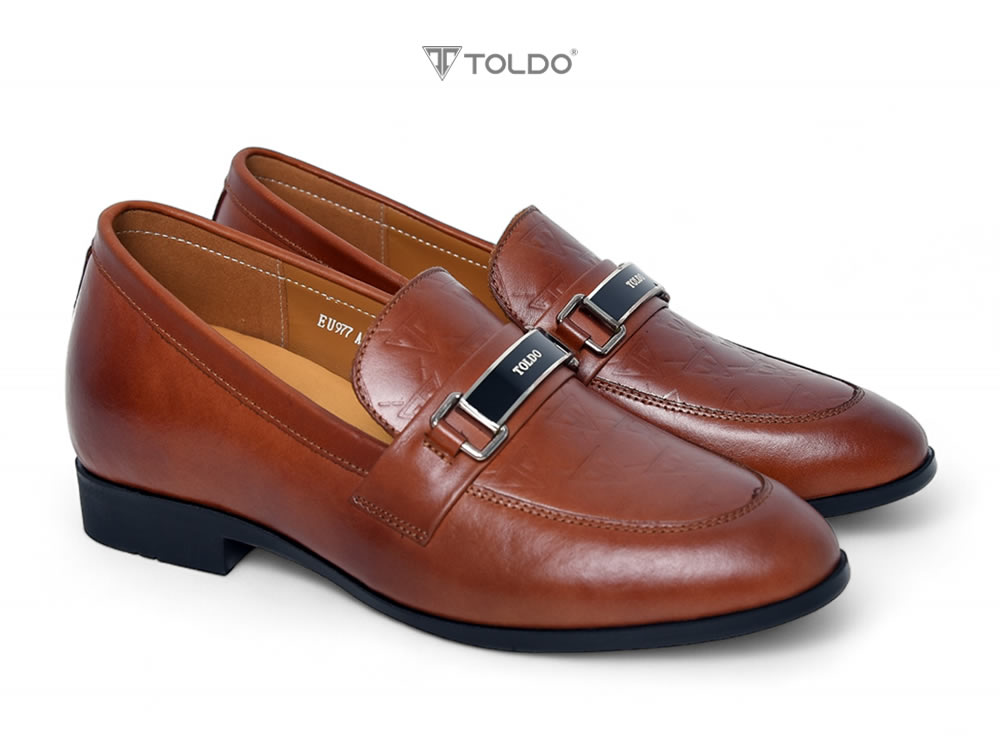 Giày loafer cao 6cm siêu nhẹ