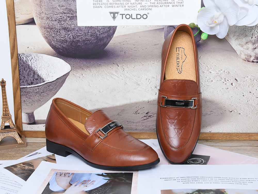 Giày loafer cao 6cm siêu nhẹ