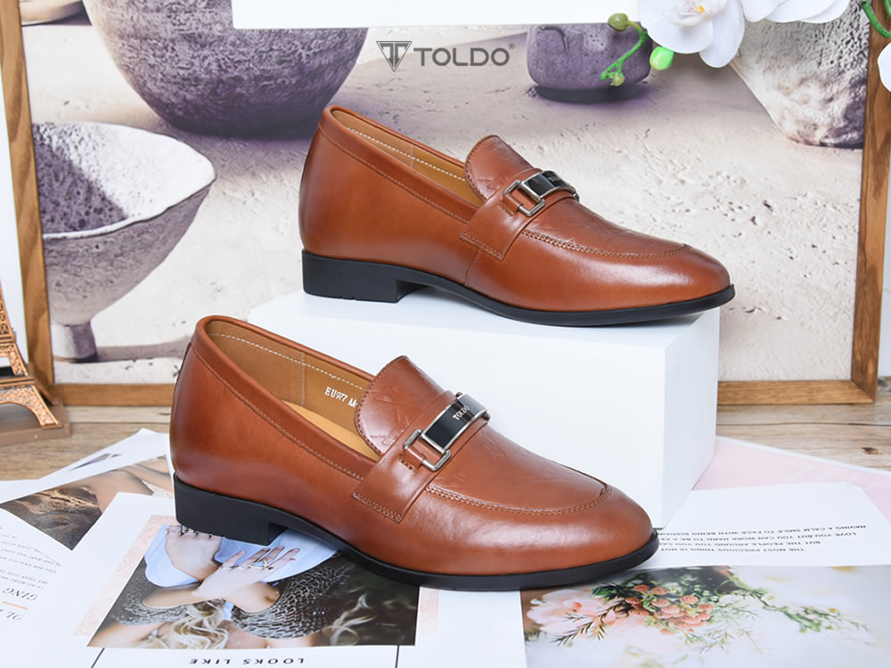 Giày loafer cao 6cm siêu nhẹ