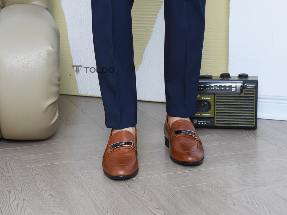 Giày loafer cao 6cm siêu nhẹ