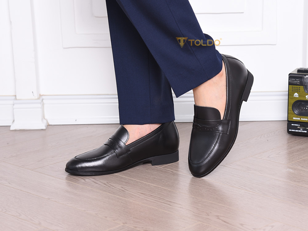 Giày cao 6cm loafer KT984